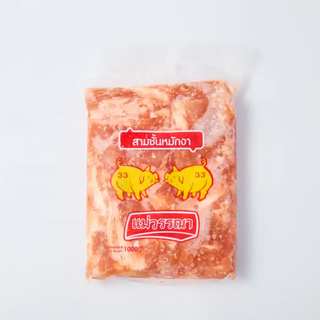 สามชั้นหมักงา ขนาด 1 กก.